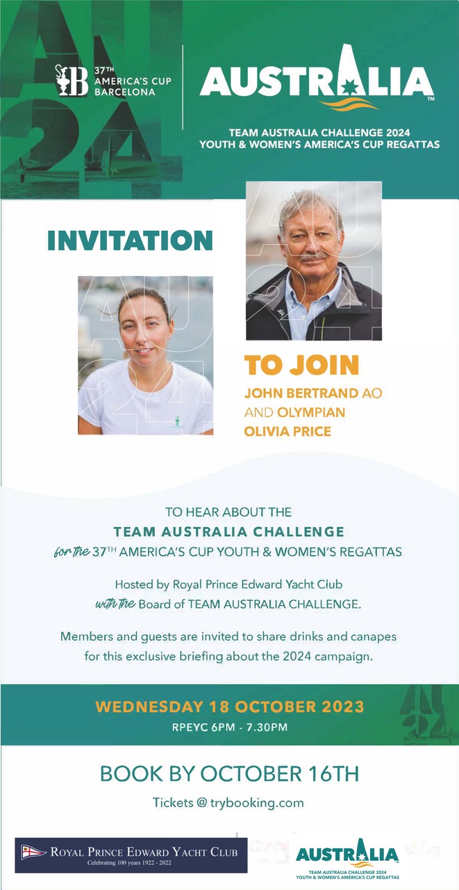 Join John Bertrand AO & Olympian Olivia Price